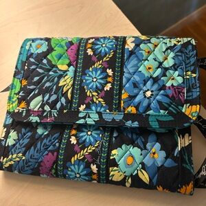 Vera Bradley Midnight Blues Travel Jewelry Organizer NWOT